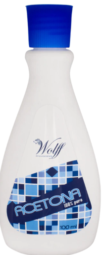 Acetona Pura 100ml (Wolf)